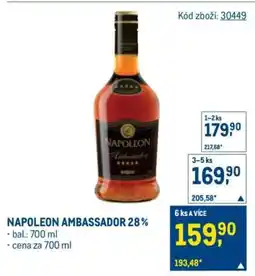 Makro Napoleon Ambassador 28 % nabídka