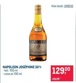 Makro Napoleon Josephine 30% nabídka