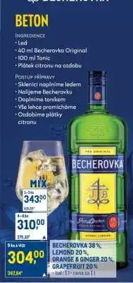 Makro Becherovka nabídka