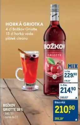 Makro Božkov Griotte 18 % nabídka
