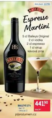 Makro Baileys 17 % nabídka