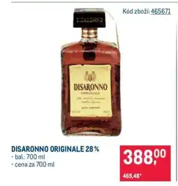 Makro DISARONNO ORIGINALE 28 % nabídka