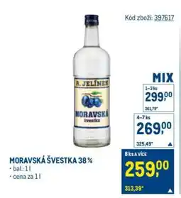 Makro MORAVSKÁ ŠVESTKA 38 nabídka
