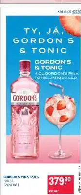 Makro GORDON’S PINK 37,5 % nabídka