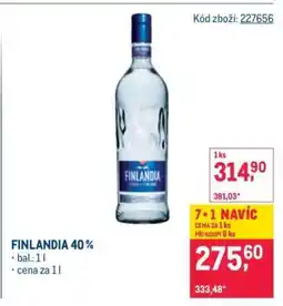 Makro Finlandia 40 % nabídka