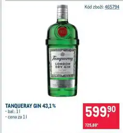 Makro TANQUERAY GIN 43,1 % nabídka