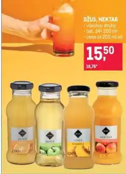 Makro Džus, Nektar nabídka