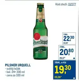 Makro Pilsner Urquell nabídka