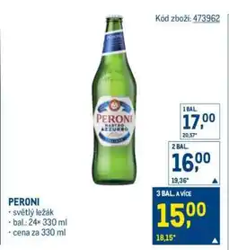 Makro PERONI nabídka