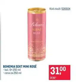 Makro BOHEMIA SEKT MINI ROSÉ nabídka