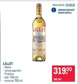 Makro Lillet nabídka