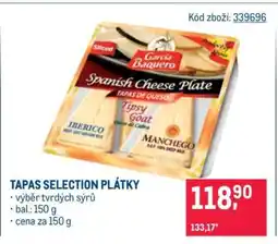 Makro Tapas Selection plátky nabídka