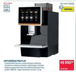 Makro COFFEEBREAK PRO PLUS nabídka