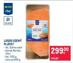 Makro Losos uzený plátky nabídka