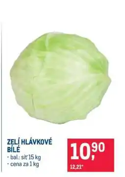 Makro Zelí hlávkové bílé nabídka