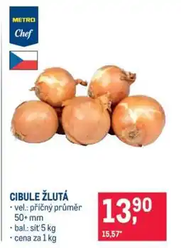 Makro Cibule žlutá nabídka