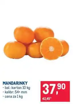 Makro Mandarinky nabídka