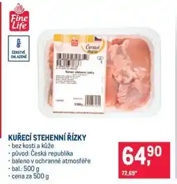 Makro Kuřecí stehenní řízky nabídka