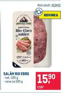 Makro Salám Rio Ebro nabídka