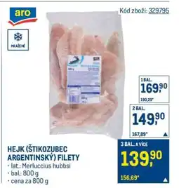 Makro Hejk (Štikozubec argentinský), filety nabídka