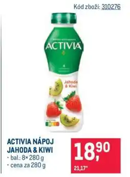 Makro ACTIVIA NÁPOJ jahoda & kiwi nabídka