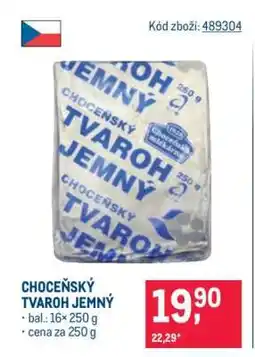 Makro Choceňský tvaroh jemný nabídka