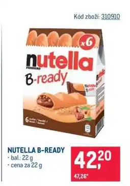 Makro Nutella B-ready nabídka