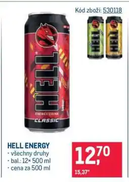 Makro Hell Energy nabídka
