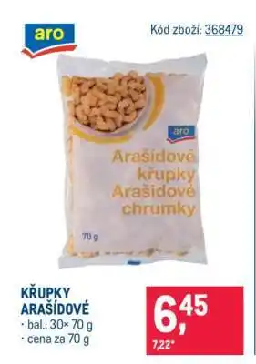 Křupky arašídové
