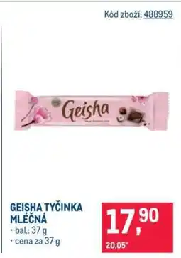 Makro GEISHA TYČINKA MLÉČNÁ nabídka