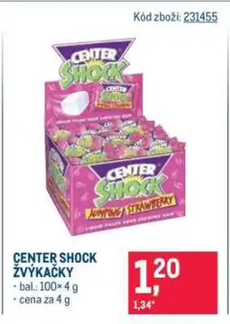 Makro CENTER SHOCK ŽVÝKAČKY nabídka