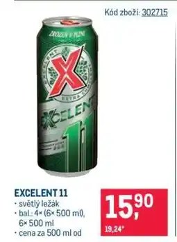 Makro Excelent 11 nabídka