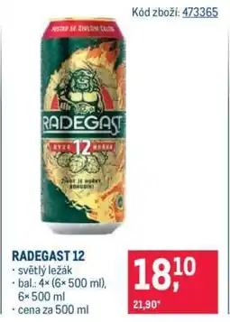Makro RADEGAST 12 nabídka