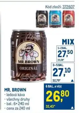 Makro Mr. Brown nabídka