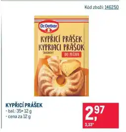 Makro Kypřicí prášek nabídka