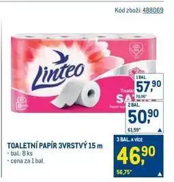 Makro TOALETNÍ PAPÍR 3VRSTVÝ 15 m nabídka