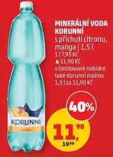 Penny Market MINERÁLNÍ VODA KORUNNÍ nabídka