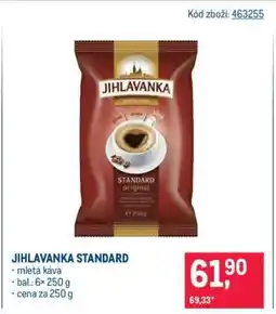 Makro Jihlavanka Standard nabídka