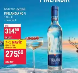 Makro Finlandia 40 % nabídka