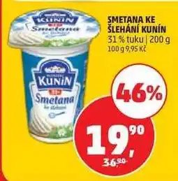 Penny Market SMETANA KE ŠLEHÁNÍ KUNÍN nabídka
