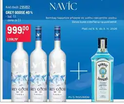 Makro Grey Goose 40 % nabídka