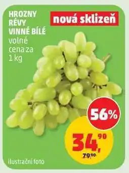 Penny Market HROZNY RÉVY VINNÉ BÍLÉ nabídka