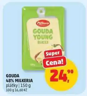 Penny Market GOUDA 48% MILKERIA nabídka