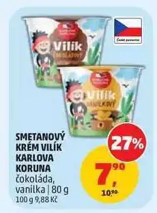 Penny Market SMETANOVÝ KRÉM VILÍK KARLOVA KORUNA nabídka