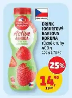 Penny Market Drink jogurtový Karlova Koruna nabídka