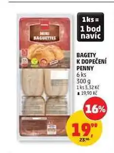 Penny Market BAGETY K DOPEČENÍ PENNY nabídka