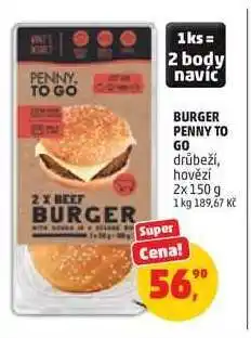 Penny Market BURGER PENNY TO GO nabídka