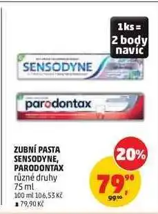 Penny Market ZUBNÍ PASTA SENSODYNE, PARODONTAX nabídka