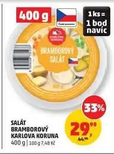 Penny Market SALÁT BRAMBOROVÝ KARLOVA KORUNA nabídka