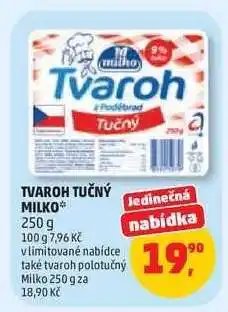 Penny Market Tvaroh tučný Milko nabídka